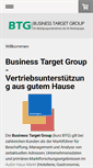Mobile Screenshot of businesstargetgroup.com